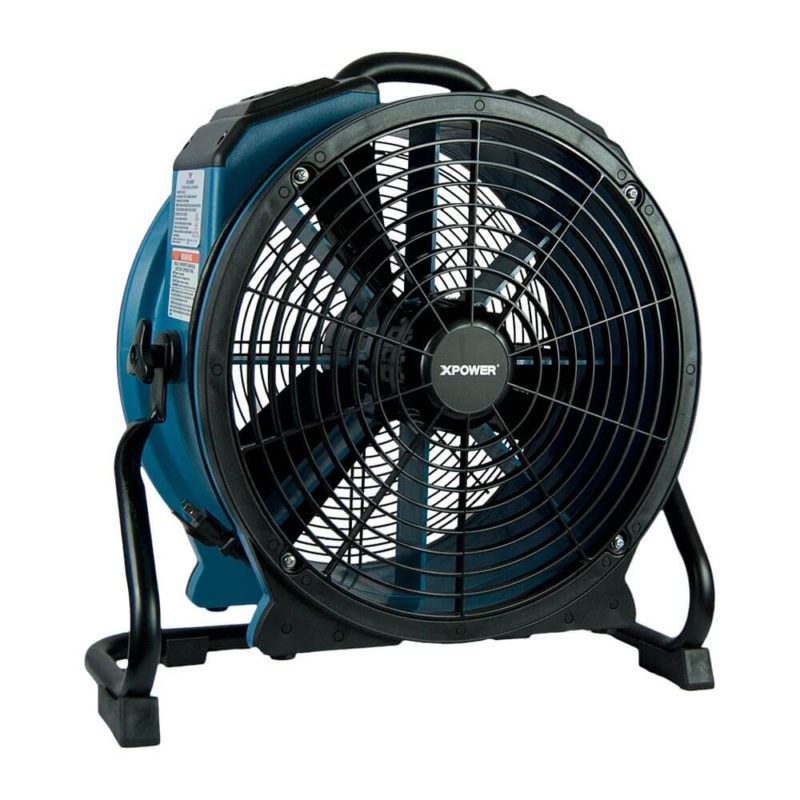 XPOWER X-47ATR 1/3 HP Sealed Motor Industrial Axial Fan with Timer & Power Outlets
