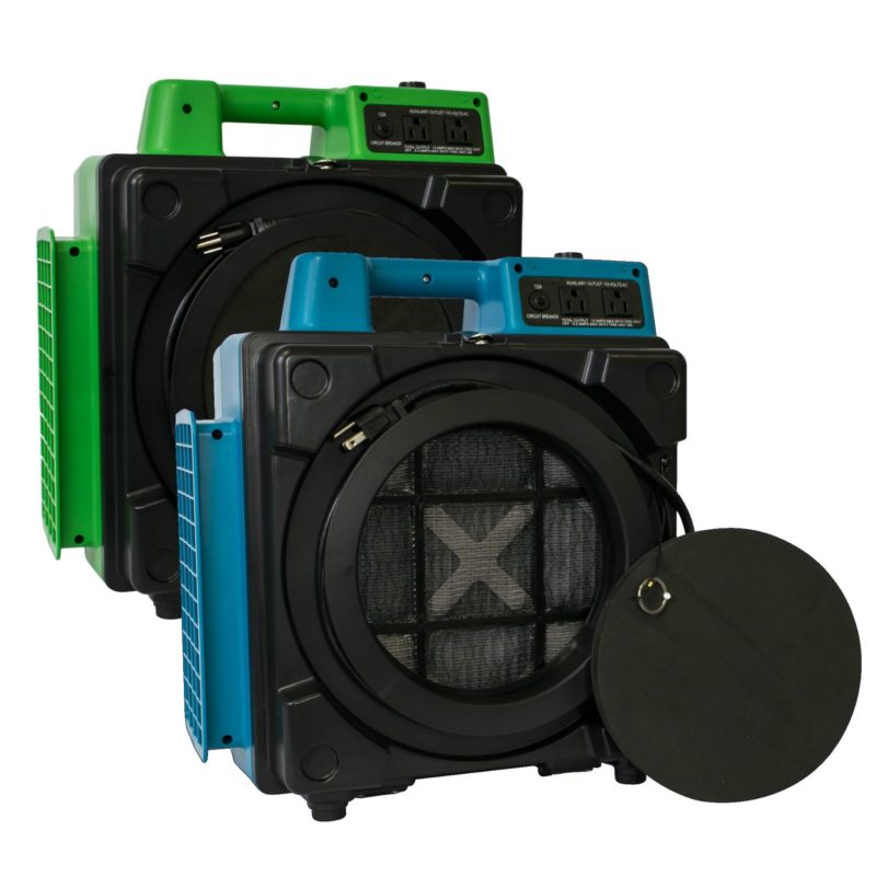 XPOWER X-2480A Professional 3 Stage HEPA Mini Air Scrubber