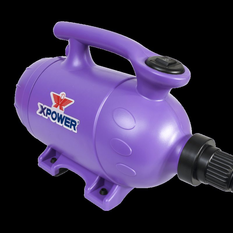 XPOWER B-2 Pro-At-Home Pet Dryer / Vacuum - Purple