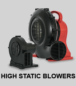 HIGH STATIC INFLATABLE BLOWERS