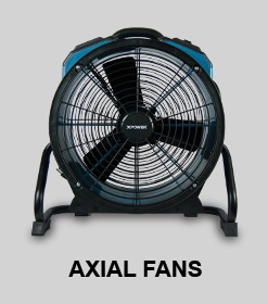 AXIAL FLOOR DRYER AND FANS
